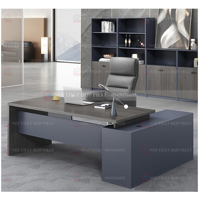 Bàn Làm Việc Cao Cấp Gỗ Thiết Kế BLVCCG004